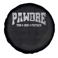 Pawdre The Dog Father Spare Tire Cover Dog Dad Christmas Fathers Day - Wonder Print Shop