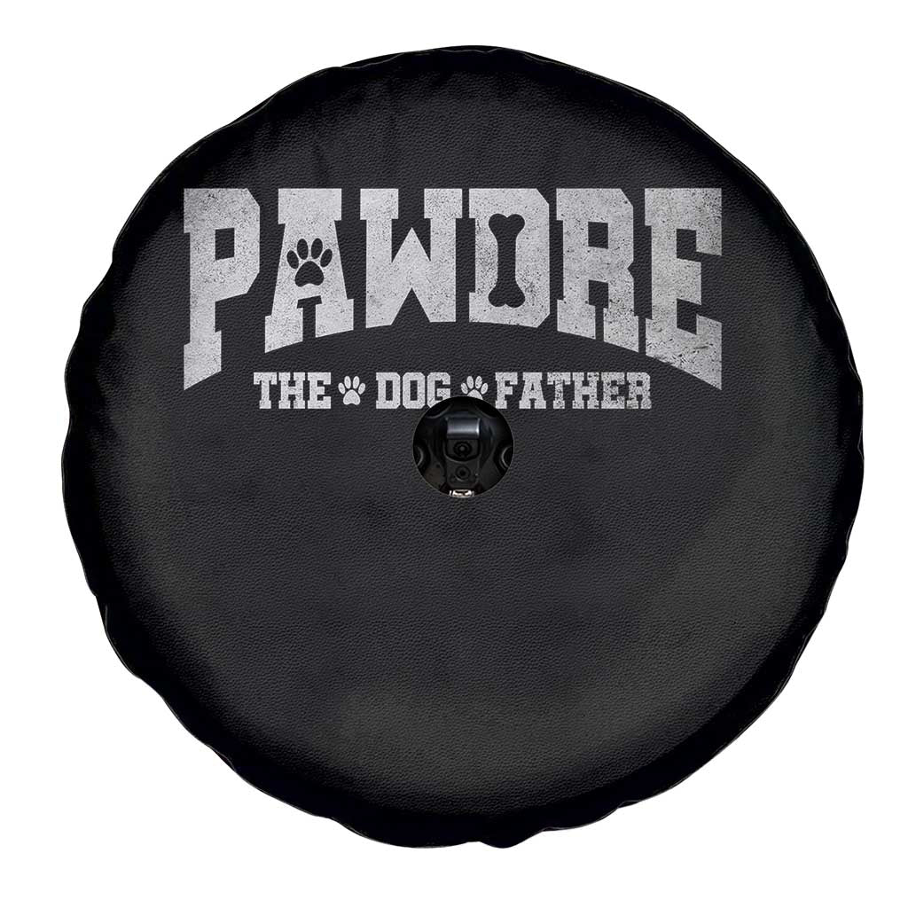 Pawdre The Dog Father Spare Tire Cover Dog Dad Christmas Fathers Day - Wonder Print Shop