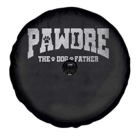 Pawdre The Dog Father Spare Tire Cover Dog Dad Christmas Fathers Day - Wonder Print Shop