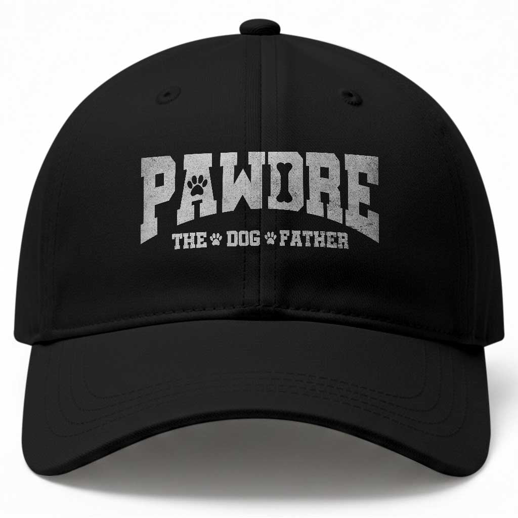 Pawdre The Dog Father Baseball Cap Dog Dad Christmas Fathers Day