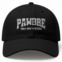 Pawdre The Dog Father Baseball Cap Dog Dad Christmas Fathers Day