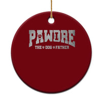 Pawdre The Dog Father Ceramic Ornament Dog Dad Christmas Fathers Day - Wonder Print Shop