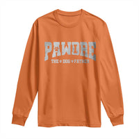 Pawdre The Dog Father Long Sleeve Shirt Dog Dad Christmas Fathers Day - Wonder Print Shop