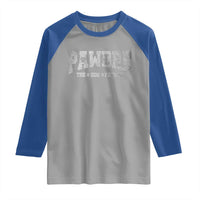 Pawdre The Dog Father Raglan Shirt Dog Dad Christmas Fathers Day - Wonder Print Shop
