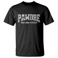 Pawdre The Dog Father T Shirt Dog Dad Christmas Fathers Day - Wonder Print Shop