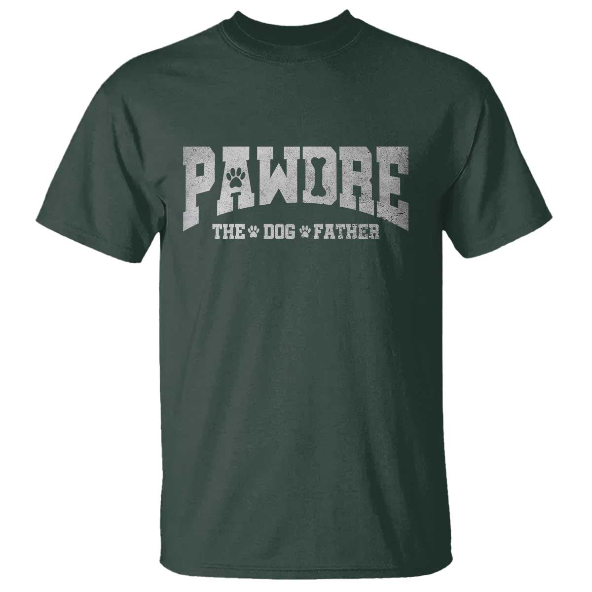 Pawdre The Dog Father T Shirt Dog Dad Christmas Fathers Day - Wonder Print Shop