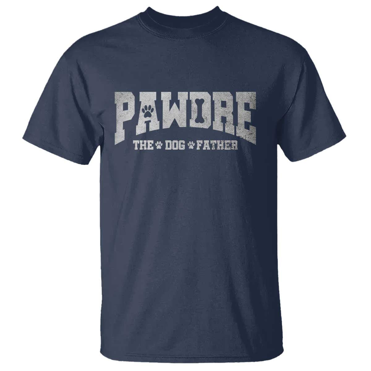 Pawdre The Dog Father T Shirt Dog Dad Christmas Fathers Day - Wonder Print Shop
