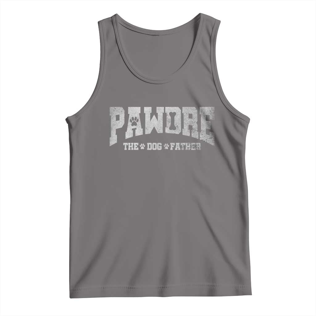 Pawdre The Dog Father Tank Top Dog Dad Christmas Fathers Day - Wonder Print Shop