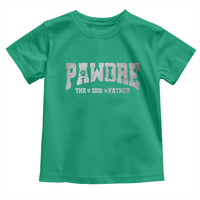 Pawdre The Dog Father Toddler T Shirt Dog Dad Christmas Fathers Day - Wonder Print Shop