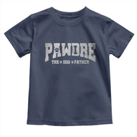 Pawdre The Dog Father Toddler T Shirt Dog Dad Christmas Fathers Day - Wonder Print Shop