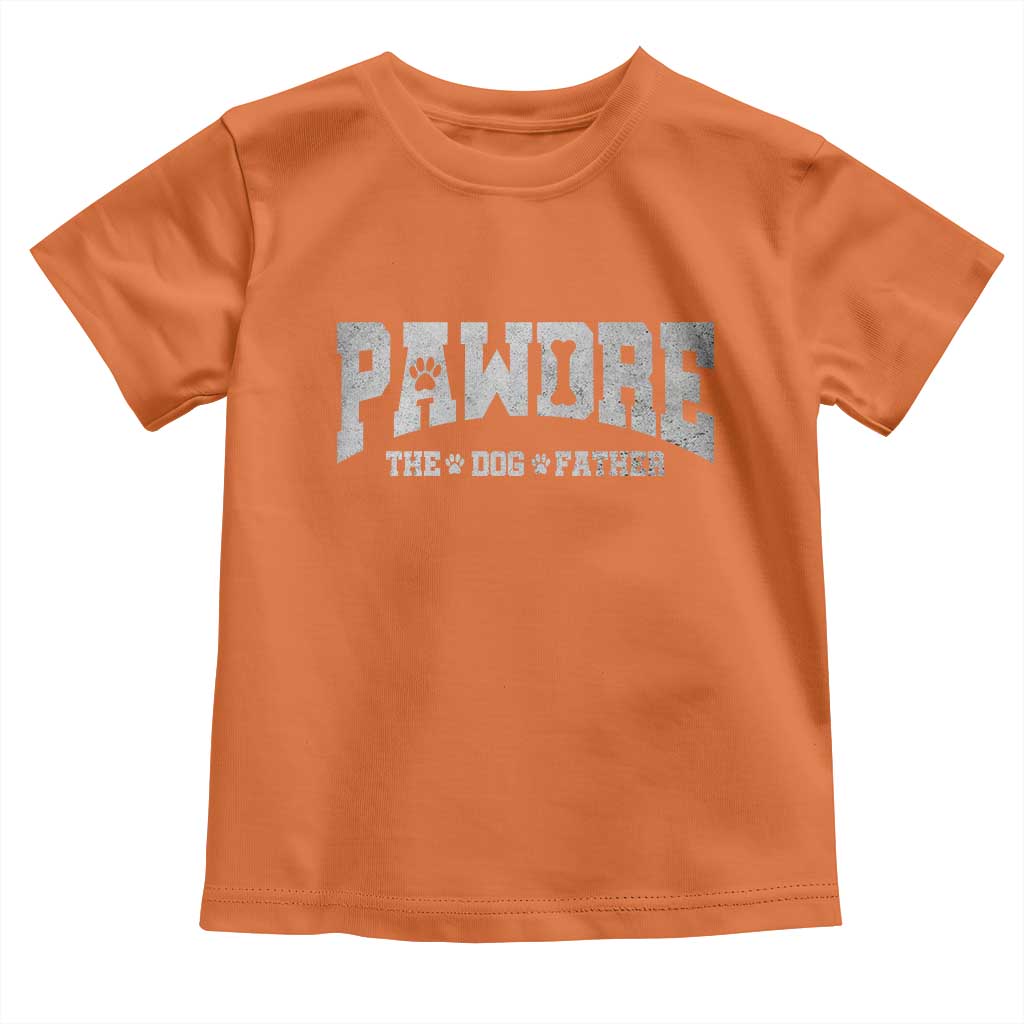 Pawdre The Dog Father Toddler T Shirt Dog Dad Christmas Fathers Day - Wonder Print Shop