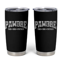 Pawdre The Dog Father Tumbler Cup Dog Dad Christmas Fathers Day - Wonder Print Shop