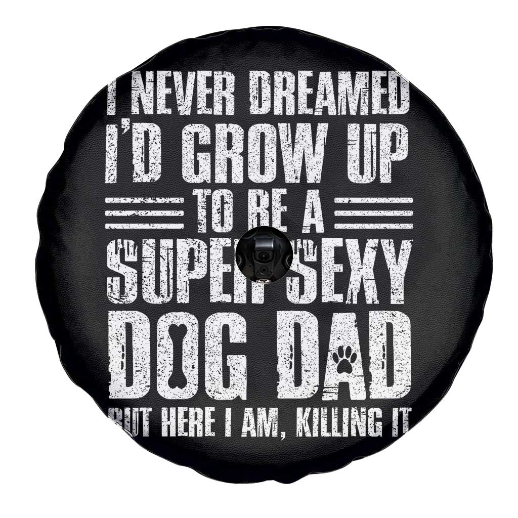 Super Sexy Dog Dad Spare Tire Cover Funny Fathers Day Gift for Dog Lovers - Wonder Print Shop
