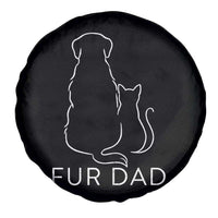 Fur Dad Spare Tire Cover Pet Lover Cat Dog Dad Funny Fathers Day - Wonder Print Shop