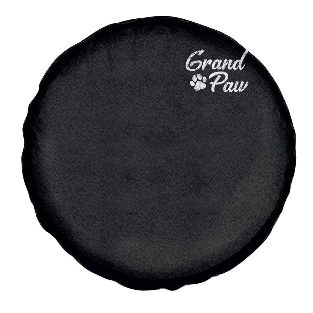Grandpaw Spare Tire Cover Best Dog Grandpa Fathers Day Gift From Dog - Wonder Print Shop