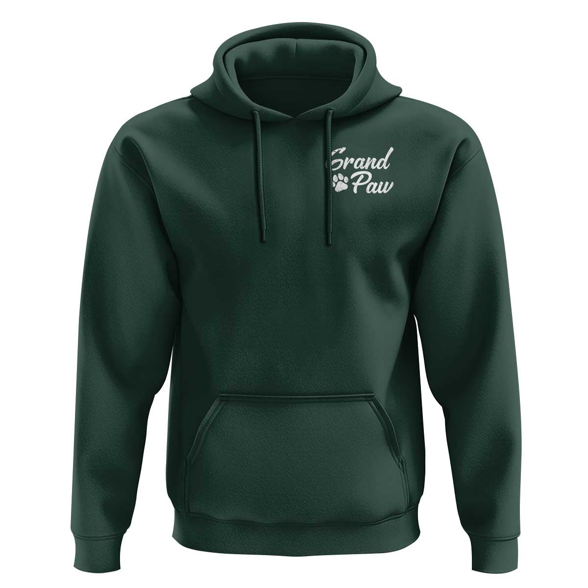 Grandpaw Hoodie Best Dog Grandpa Fathers Day Gift From Dog - Wonder Print Shop
