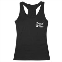 Grandpaw Racerback Tank Top Best Dog Grandpa Fathers Day Gift From Dog - Wonder Print Shop