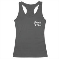Grandpaw Racerback Tank Top Best Dog Grandpa Fathers Day Gift From Dog - Wonder Print Shop