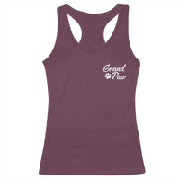 Grandpaw Racerback Tank Top Best Dog Grandpa Fathers Day Gift From Dog - Wonder Print Shop