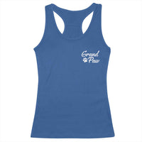 Grandpaw Racerback Tank Top Best Dog Grandpa Fathers Day Gift From Dog - Wonder Print Shop