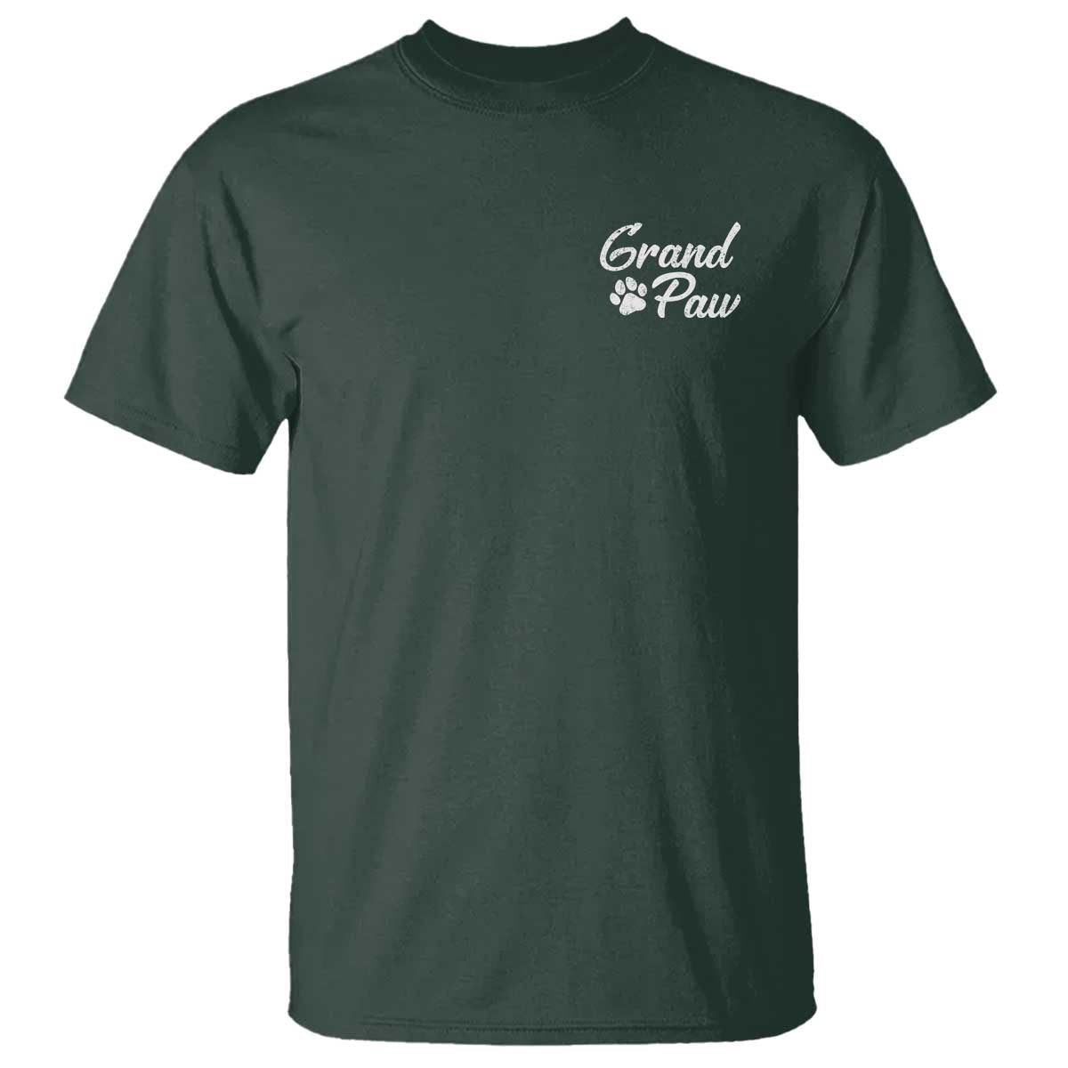 Grandpaw T Shirt Best Dog Grandpa Fathers Day Gift From Dog - Wonder Print Shop