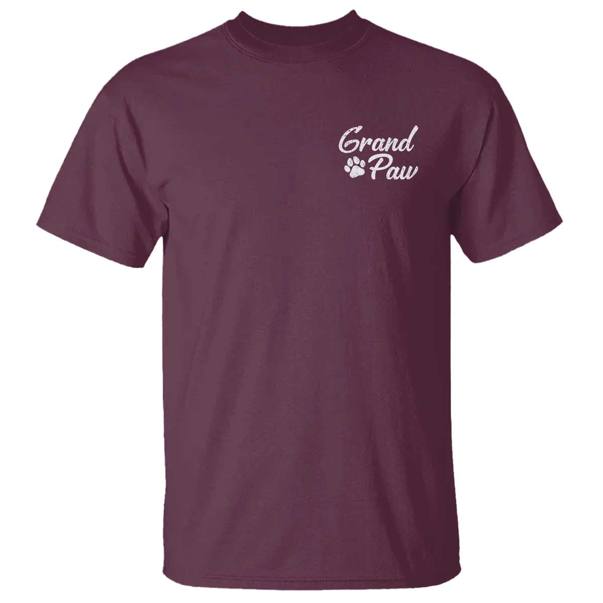 Grandpaw T Shirt Best Dog Grandpa Fathers Day Gift From Dog - Wonder Print Shop