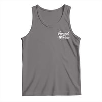 Grandpaw Tank Top Best Dog Grandpa Fathers Day Gift From Dog - Wonder Print Shop