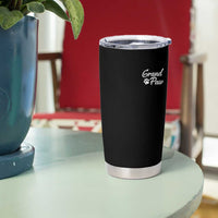 Grandpaw Tumbler Cup Best Dog Grandpa Fathers Day Gift From Dog - Wonder Print Shop