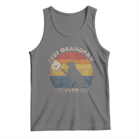 Best Grandpaw Ever Tank Top Retro Dog Grandpa Fathers Day Gift From Dog - Wonder Print Shop