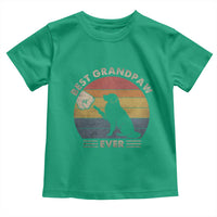 Best Grandpaw Ever Toddler T Shirt Retro Dog Grandpa Fathers Day Gift From Dog - Wonder Print Shop