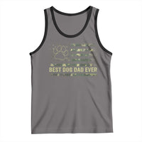 Best Dog Dad Ever Tank Top Camo American Flag USA Fathers Day Gift for Dog Lovers - Wonder Print Shop