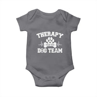Personalized Therapy Dog Team Baby Onesie Custom Name - Wonder Print Shop