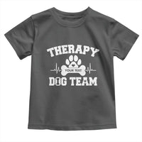 Personalized Therapy Dog Team Toddler T Shirt Custom Name - Wonder Print Shop