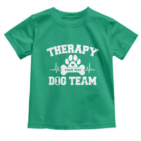 Personalized Therapy Dog Team Toddler T Shirt Custom Name - Wonder Print Shop