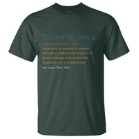 Personalized Therapy Dog T Shirt Retro Custom Name Pet Partners - Wonder Print Shop
