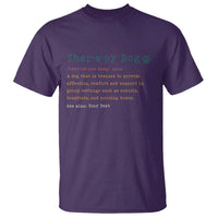 Personalized Therapy Dog T Shirt Retro Custom Name Pet Partners - Wonder Print Shop