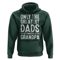 Greatest Dads Get Promoted To Grandpa Hoodie