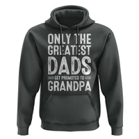 Greatest Dads Get Promoted To Grandpa Hoodie
