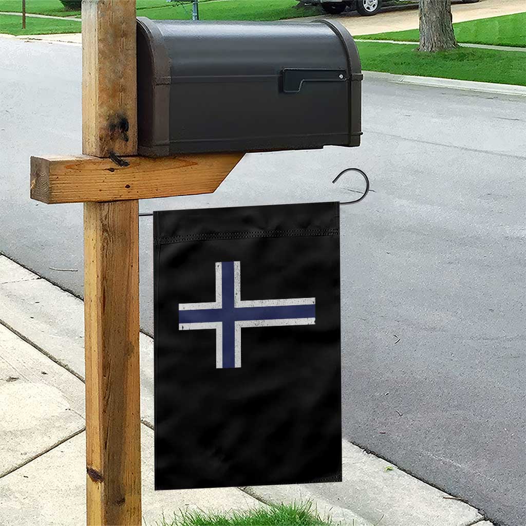 Norway Flag Garden Flag Distressed Norwegian Norge Nordic Red White Blue Symbol