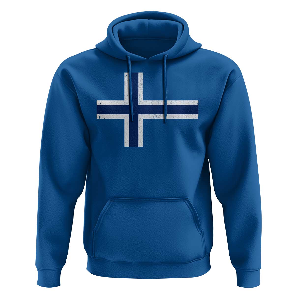 Norway Flag Hoodie Distressed Norwegian Norge Nordic Red White Blue Symbol