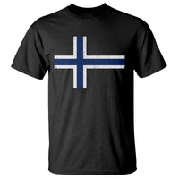 Norway Flag T Shirt Distressed Norwegian Norge Nordic Red White Blue Symbol