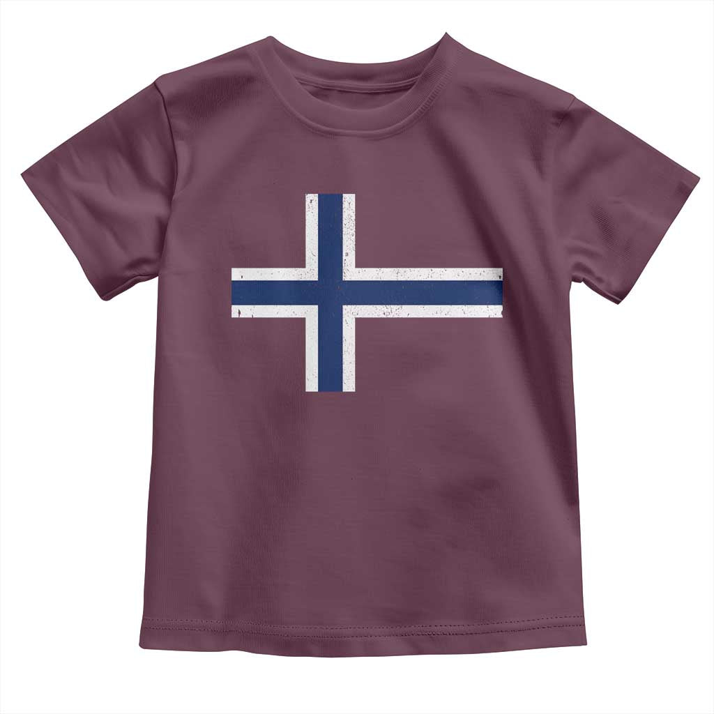 Norway Flag Toddler T Shirt Distressed Norwegian Norge Nordic Red White Blue Symbol