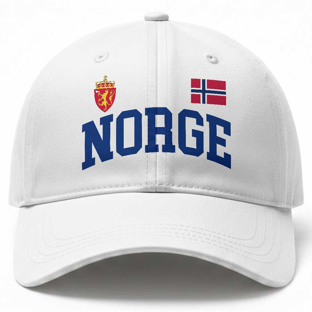Norge Flag Norway Norwegian Baseball Cap Vintage Retro