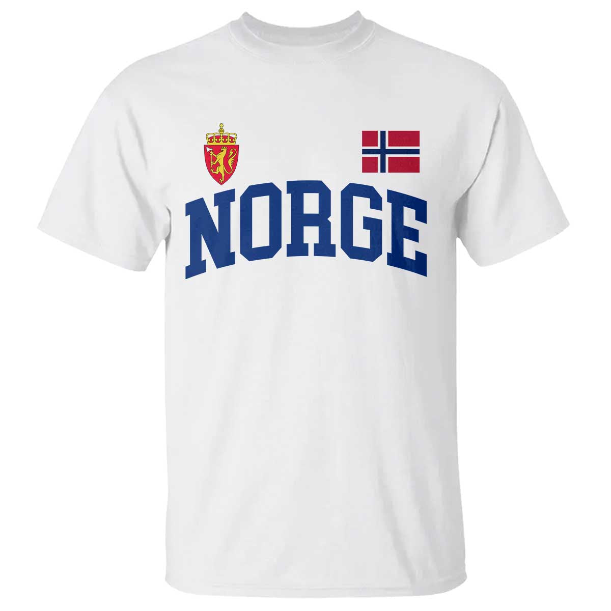 Norge Flag Norway Norwegian T Shirt Vintage Retro
