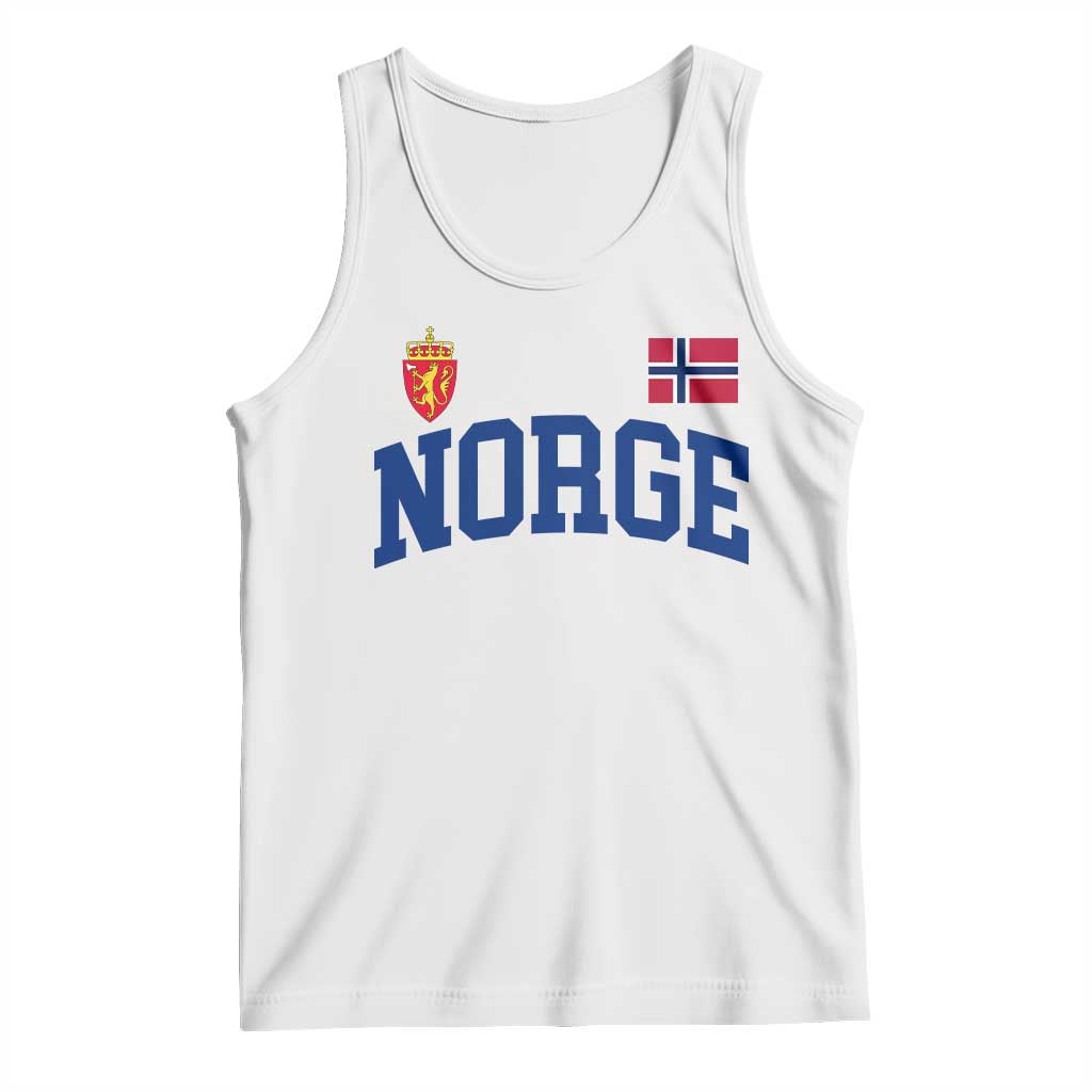 Norge Flag Norway Norwegian Tank Top Vintage Retro