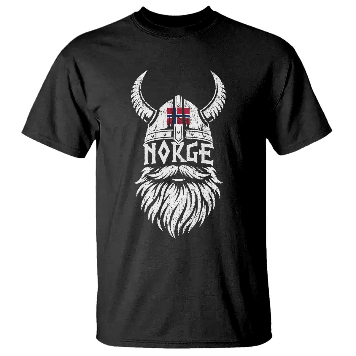 Norge Viking Norway Flag T Shirt Norwegian Pride Norse Warrior Vintage Graphic