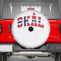 Skal Norway Flag Spare Tire Cover Vintage Cheers Norwegian Sayings Viking Heritage Scandinavian Graphic