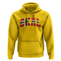 Skal Norway Flag Hoodie Vintage Cheers Norwegian Sayings Viking Heritage Scandinavian Graphic