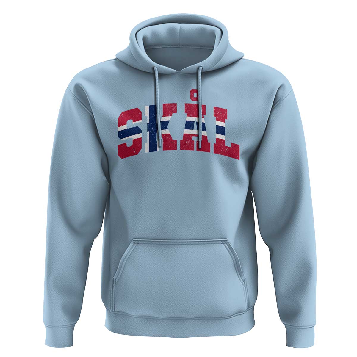 Skal Norway Flag Hoodie Vintage Cheers Norwegian Sayings Viking Heritage Scandinavian Graphic