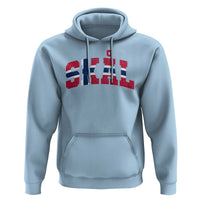 Skal Norway Flag Hoodie Vintage Cheers Norwegian Sayings Viking Heritage Scandinavian Graphic